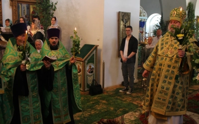 Всенощное бдение накануне Троицы