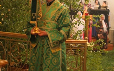 Всенощное бдение накануне Троицы