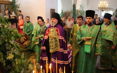 Престольный праздник Свято-Троицкого кафедрального собора