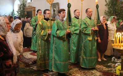 Престольный праздник Свято-Троицкого кафедрального собора