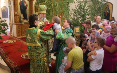 Престольный праздник Свято-Троицкого кафедрального собора