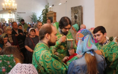 Престольный праздник Свято-Троицкого кафедрального собора