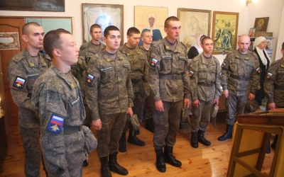 Престольный праздник в домовом храме воинской части №-41687