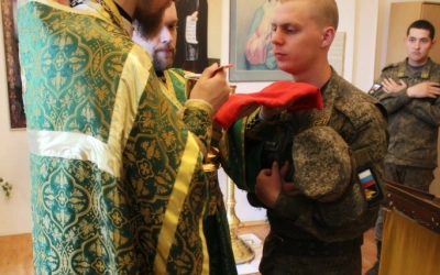 Престольный праздник в домовом храме воинской части №-41687