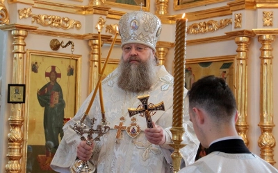 Отпевание архимандрита Аркадия (Недосекова)