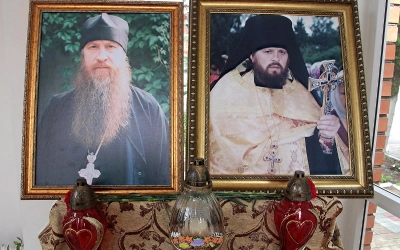 Отпевание архимандрита Аркадия (Недосекова)