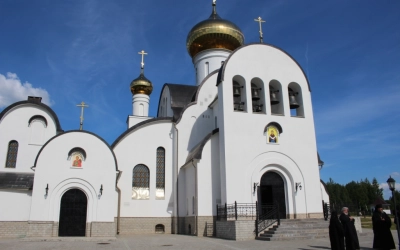 Губернатор в Спасо-Богородицком монастыре