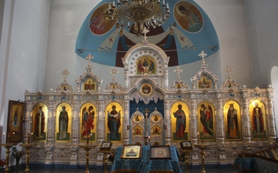 Губернатор в Спасо-Богородицком монастыре