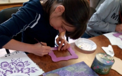 Мастер-класс по росписи