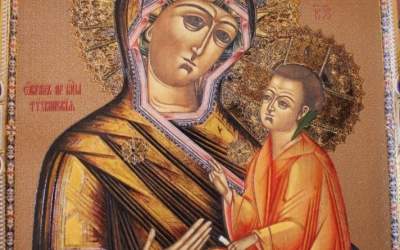 Тихвинская икона Божией Матери