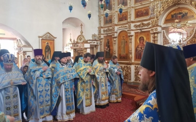 Тихвинская икона Божией Матери в Рославле