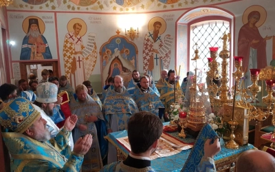 Тихвинская икона Божией Матери в Рославле