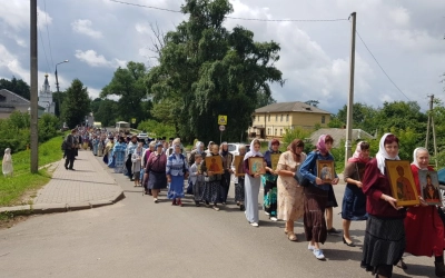 Тихвинская икона Божией Матери в Рославле