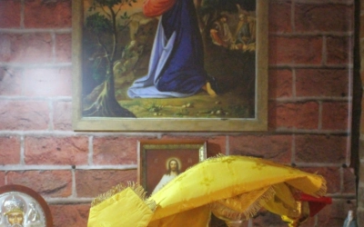 Литургия в храме свв. Петра и Пала г. Вязьмы