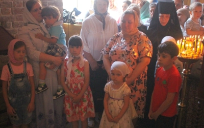 Литургия в храме свв. Петра и Пала г. Вязьмы