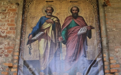 Литургия в храме свв. Петра и Пала г. Вязьмы