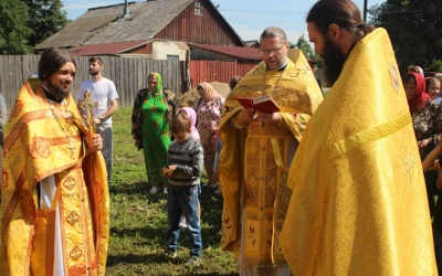 Литургия в храме свв. Петра и Пала г. Вязьмы