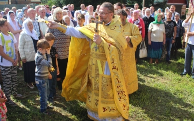 Литургия в храме свв. Петра и Пала г. Вязьмы