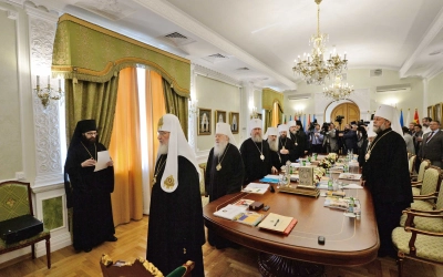 заседание Священного Синода в Екатеринбурге