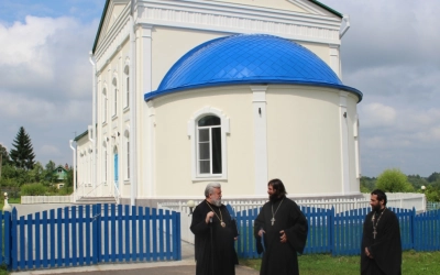 Архипастырский рабочий визит в Сычевское благочиние