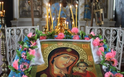 Казанский храм села Извеково