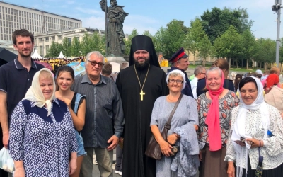 Делегация Вяземской епархии в Москве