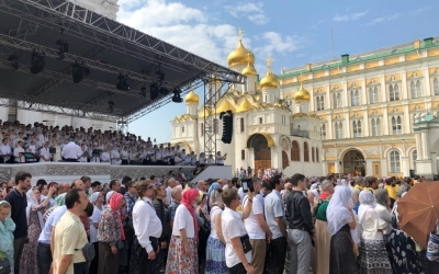 Делегация Вяземской епархии в Москве