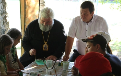 Встреча с детьми в Чупчугово