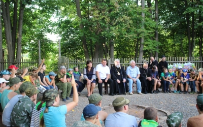 Встреча с детьми в Чупчугово