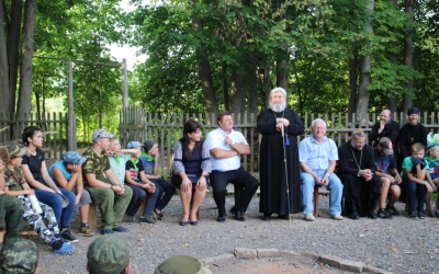 Встреча с детьми в Чупчугово