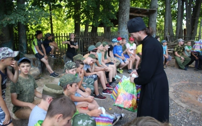 Встреча с детьми в Чупчугово