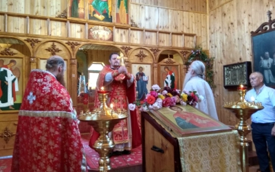 престольный праздник в Издешково