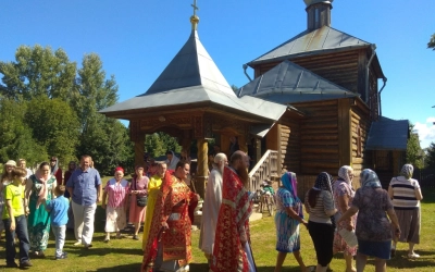 престольный праздник в Издешково