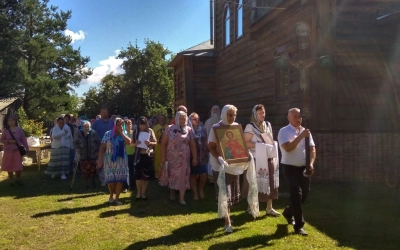 престольный праздник в Издешково