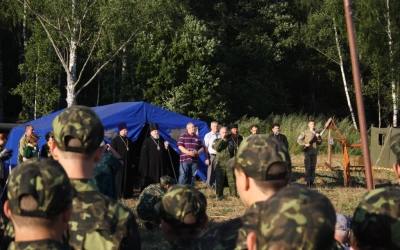 открытие 20-й международной учебно-тренировочной Вахты Памяти