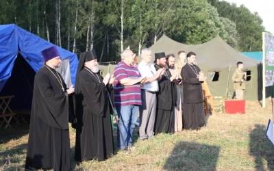 открытие 20-й международной учебно-тренировочной Вахты Памяти