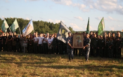 открытие 20-й международной учебно-тренировочной Вахты Памяти