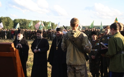 открытие 20-й международной учебно-тренировочной Вахты Памяти