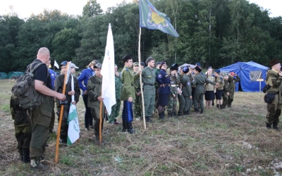 открытие 20-й международной учебно-тренировочной Вахты Памяти