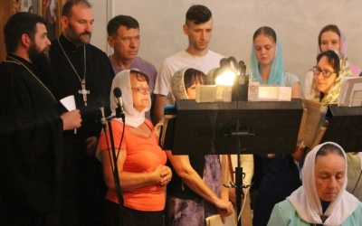 Погребение Плащаницы Пресвятой Богородицы