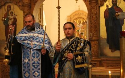 Погребение Плащаницы Пресвятой Богородицы