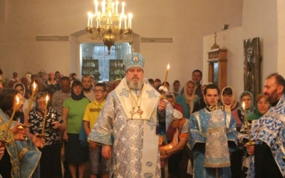 Погребение Плащаницы Пресвятой Богородицы