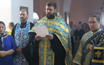 Погребение Плащаницы Пресвятой Богородицы