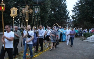 Погребение Плащаницы Пресвятой Богородицы