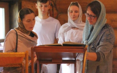 Престольный праздник в храме Спаса Нерукотворного