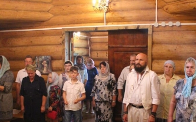 Престольный праздник в храме Спаса Нерукотворного