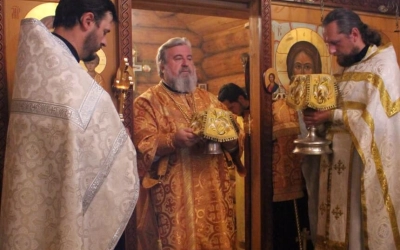 Престольный праздник в храме Спаса Нерукотворного