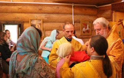 Престольный праздник в храме Спаса Нерукотворного