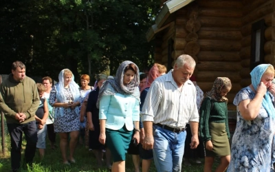 Престольный праздник в храме Спаса Нерукотворного