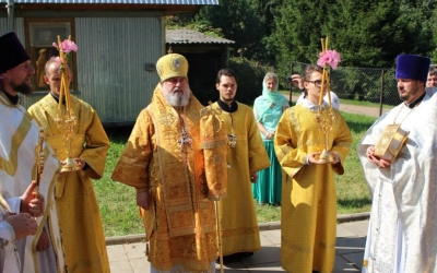 Престольный праздник в храме Спаса Нерукотворного